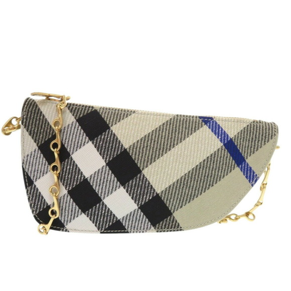 BURBERRY Cream Shoulder Bag - Picture 1 of 9
